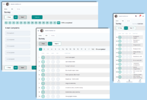 Patient Portal Survey Screens